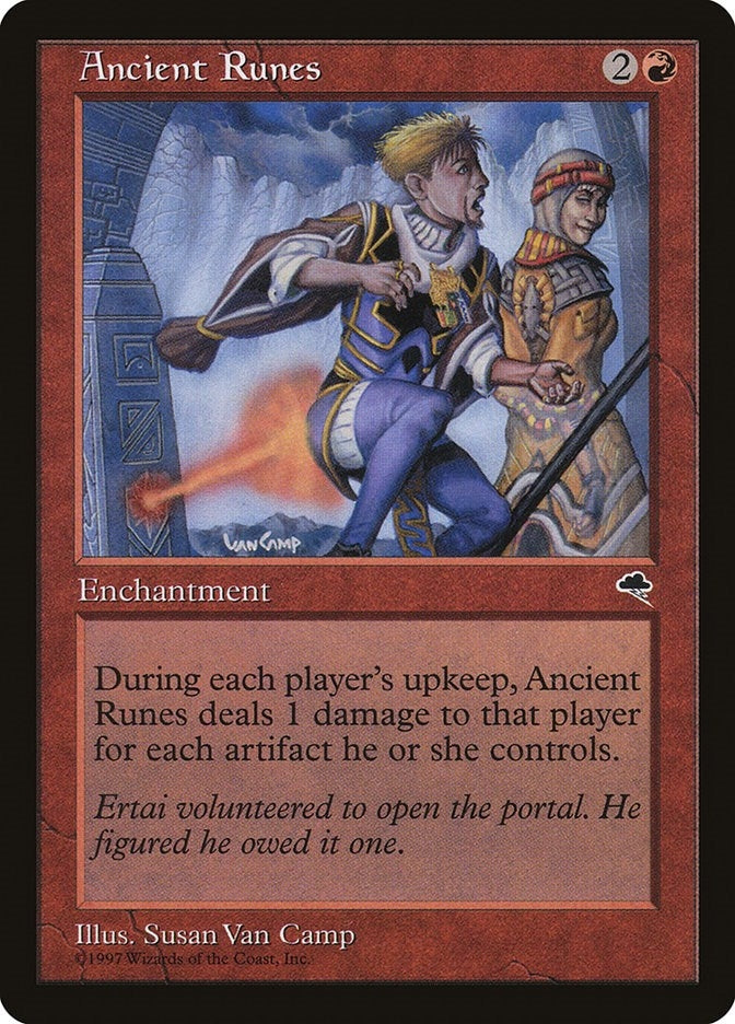 Image for Ancient Runes (Tempest) (161) - Magic: The Gathering