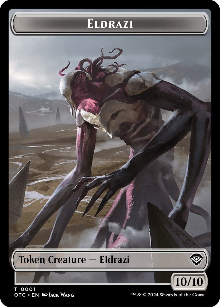 Image for Eldrazi // Clue Double-Sided Token (Commander: Outlaws of Thunder Junction) (1 // 16) - Magic: The Gathering