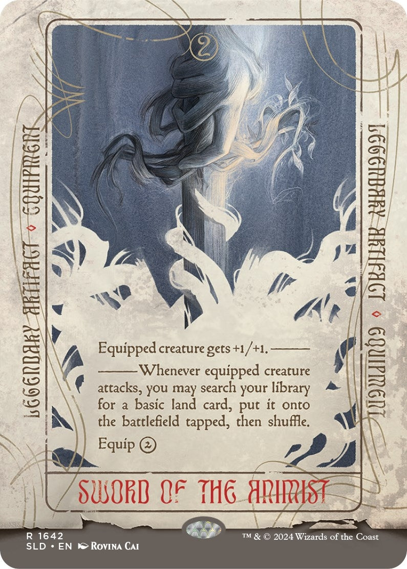 Image for Sword of the Animist (Secret Lair Drop Series) (1642) - Magic: The Gathering