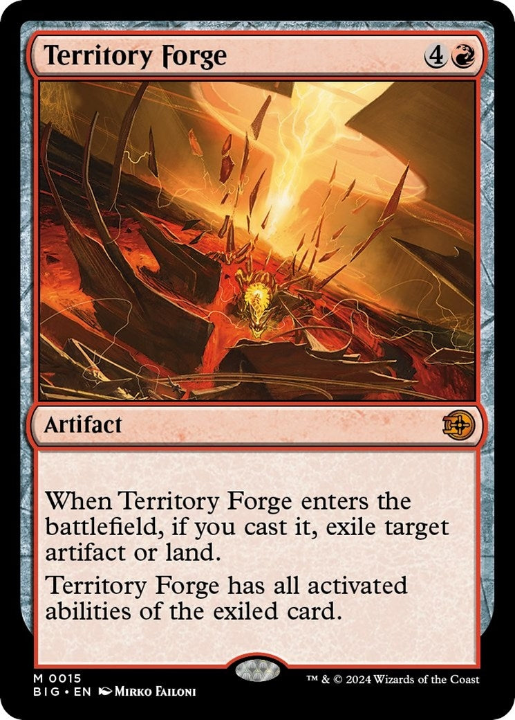 Image for Territory Forge (Outlaws of Thunder Junction: The Big Score) (15) - Magic: The Gathering