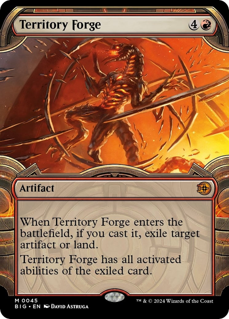 Image for Territory Forge (Showcase) (Outlaws of Thunder Junction: The Big Score) (45) - Magic: The Gathering