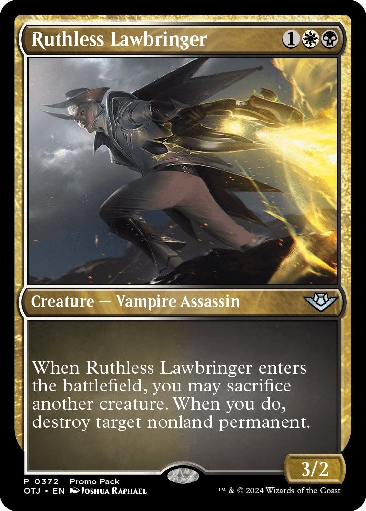 Image for Ruthless Lawbringer (Promo Pack: Outlaws of Thunder Junction) (372) - Magic: The Gathering
