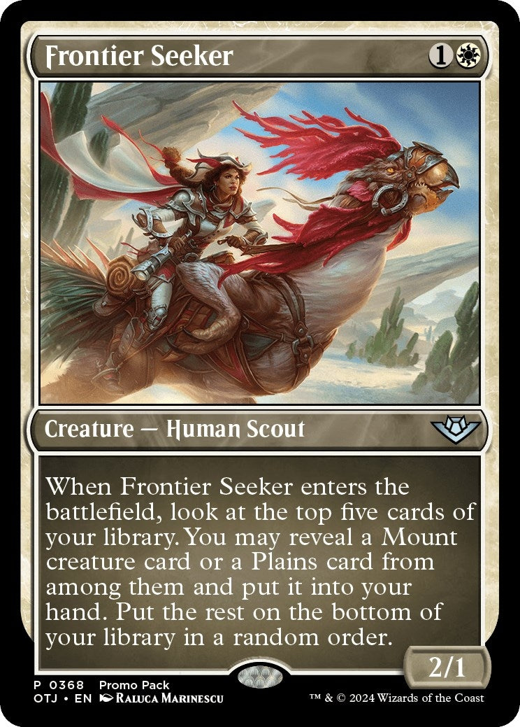 Image for Frontier Seeker (Promo Pack: Outlaws of Thunder Junction) (368) - Magic: The Gathering