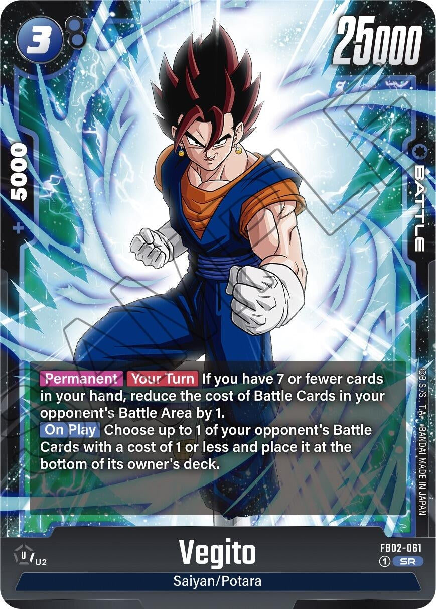 Image for Vegito - FB02-061 (Blazing Aura) (FB02-061) - Dragon Ball Super: Fusion World