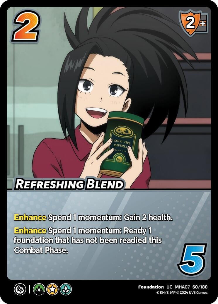 Image for Refreshing Blend (UniVersus: My Hero Academia: Girl Power) (60/180) - UniVersus