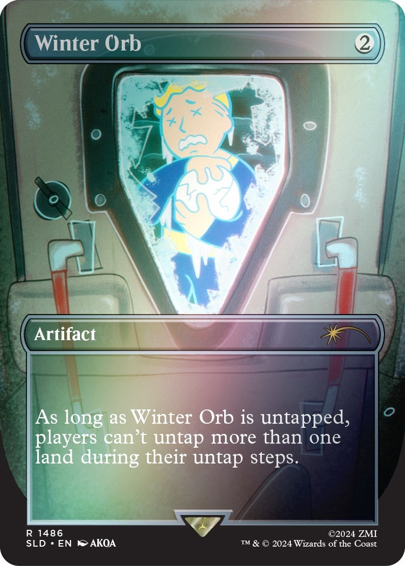 Image for Winter Orb (Rainbow Foil) (Secret Lair Drop Series) (1486) - Magic: The Gathering