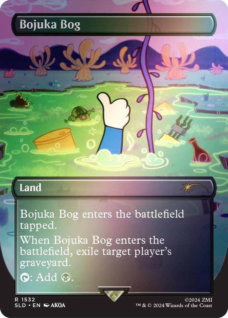 Image for Bojuka Bog (Rainbow Foil) (Secret Lair Drop Series) (1532) - Magic: The Gathering
