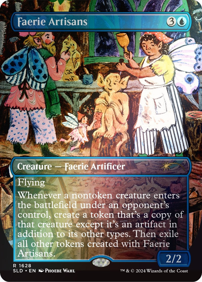Image for Faerie Artisans (Rainbow Foil) (Secret Lair Drop Series) (1628) - Magic: The Gathering