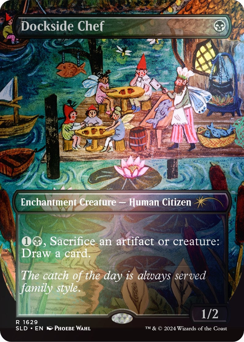 Image for Dockside Chef (Rainbow Foil) (Secret Lair Drop Series) (1629) - Magic: The Gathering