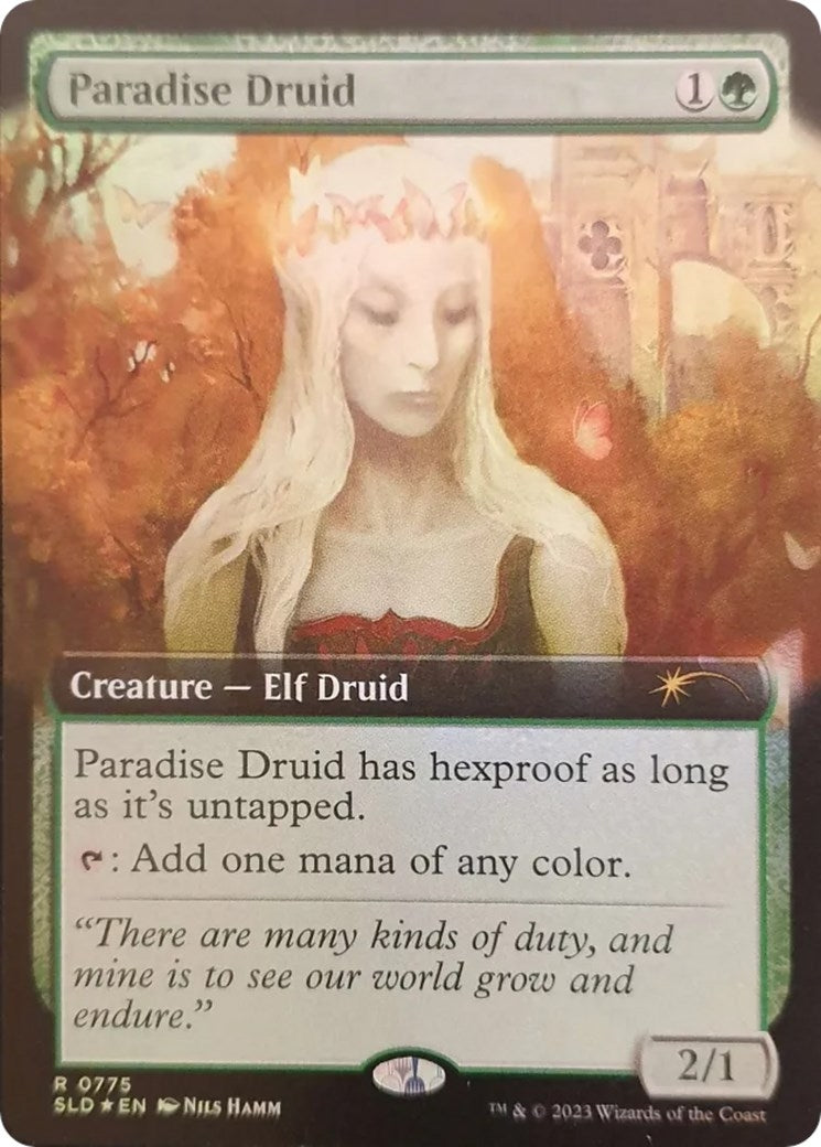Image for Paradise Druid (Extended Art) (Secret Lair Drop Series) (775) - Magic: The Gathering
