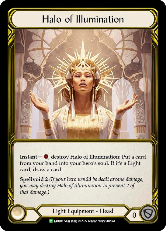 Image for Halo of Illumination (Golden) - FAB103 (Flesh and Blood: Promo Cards) (FAB103) - Flesh and Blood TCG