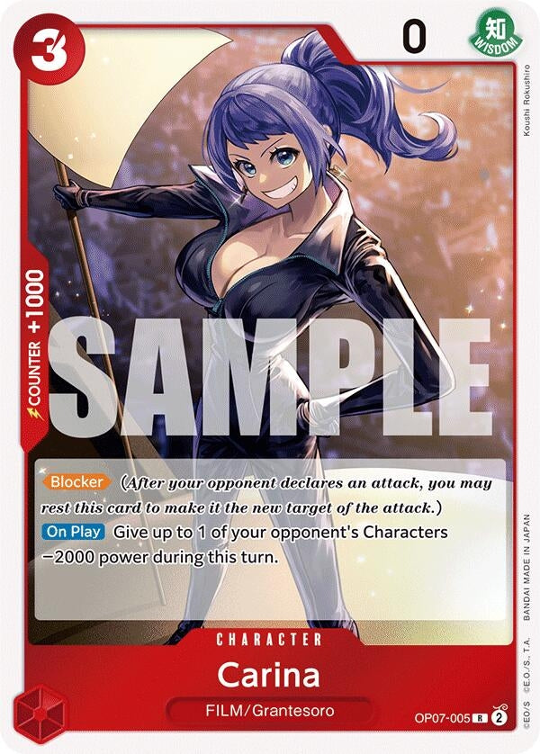 Image for Carina (500 Years in the Future) (OP07-005) - One Piece Card Game
