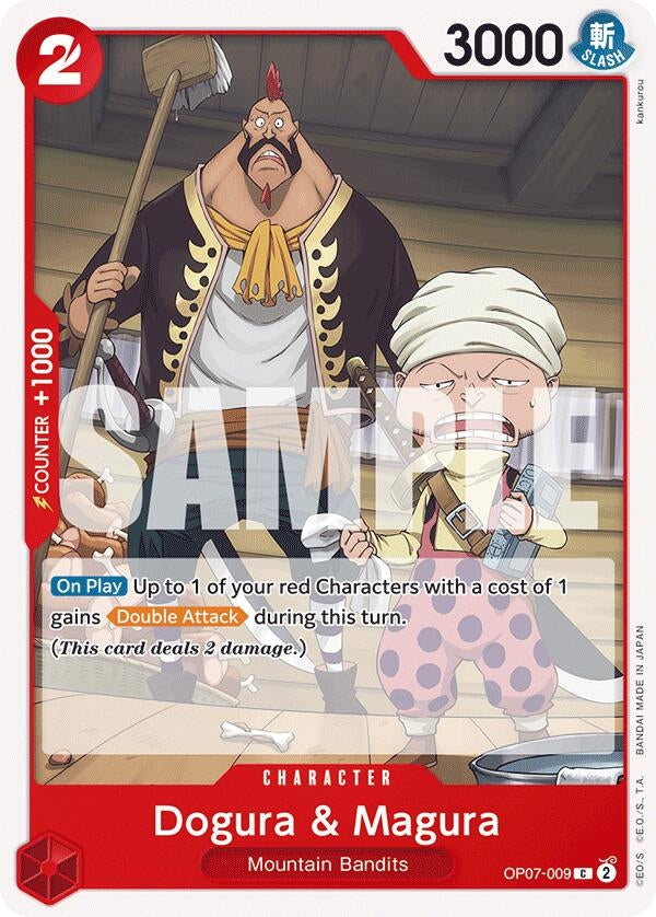 Image for Dogura & Magura (500 Years in the Future) (OP07-009) - One Piece Card Game