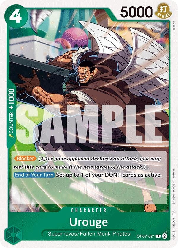 Image for Urouge (500 Years in the Future) (OP07-021) - One Piece Card Game
