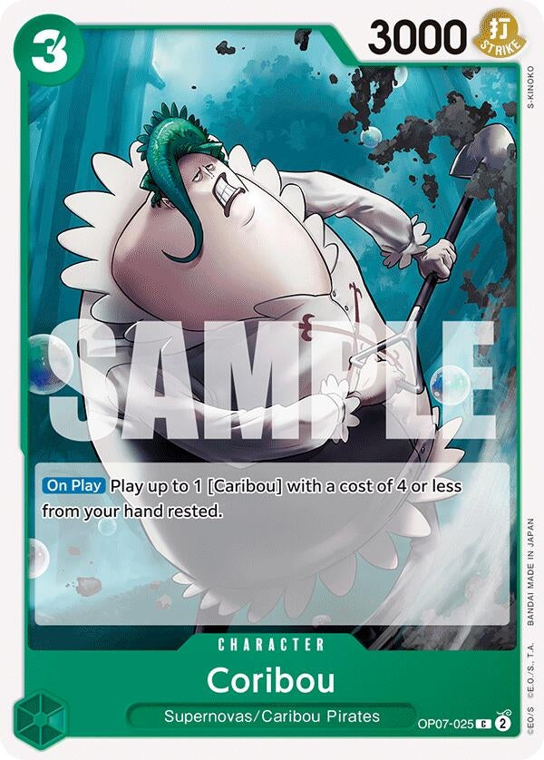 Image for Coribou (500 Years in the Future) (OP07-025) - One Piece Card Game