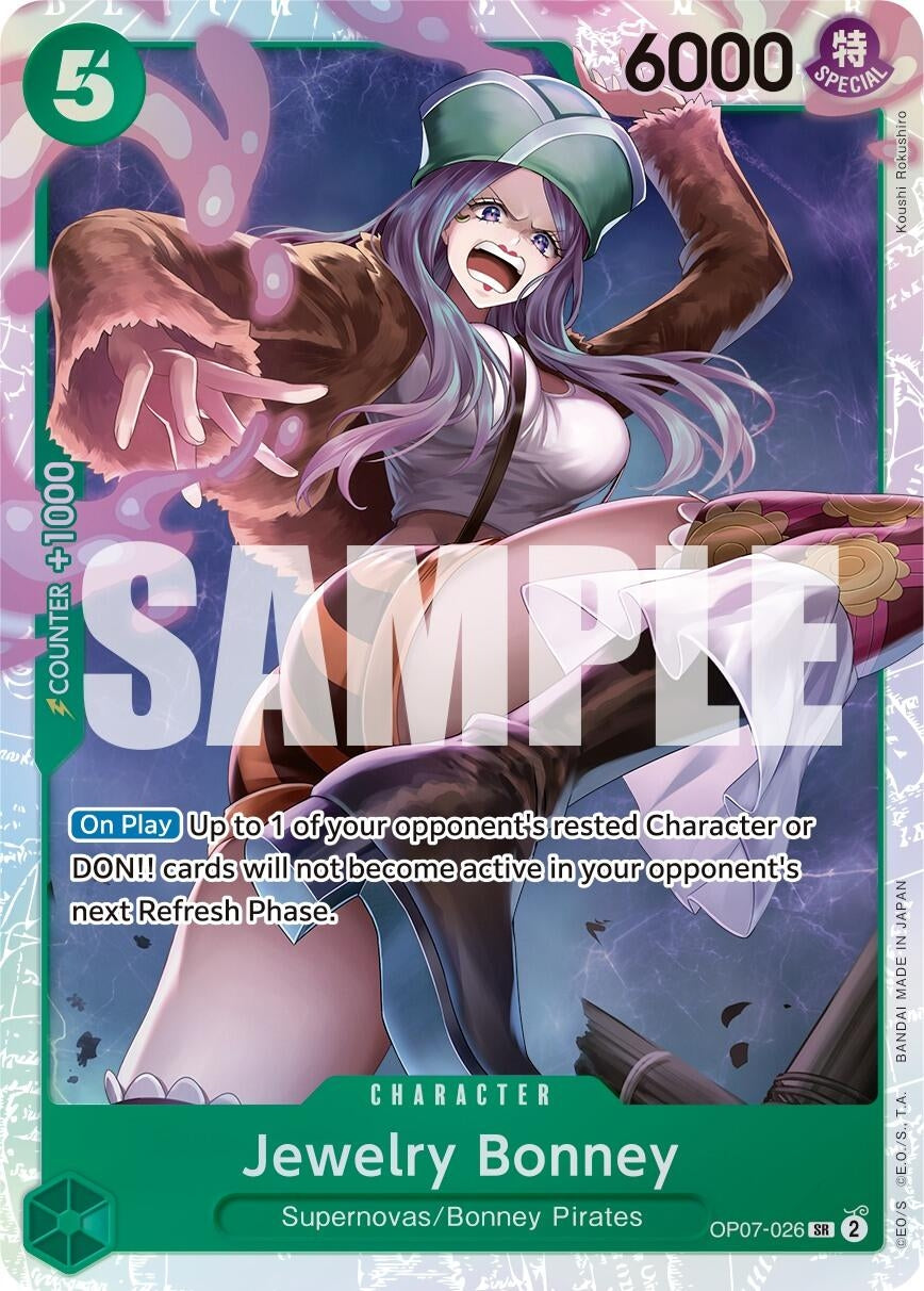 Image for Jewelry Bonney (026) (500 Years in the Future) (OP07-026) - One Piece Card Game