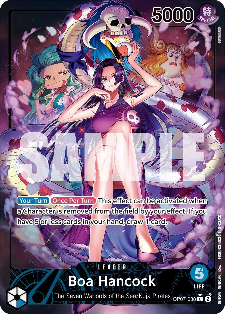 Image for Boa Hancock (038) (Parallel) (500 Years in the Future) (OP07-038) - One Piece Card Game