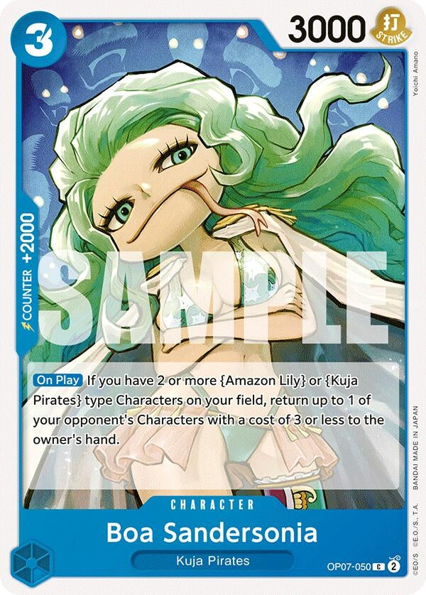 Image for Boa Sandersonia (500 Years in the Future) (OP07-050) - One Piece Card Game