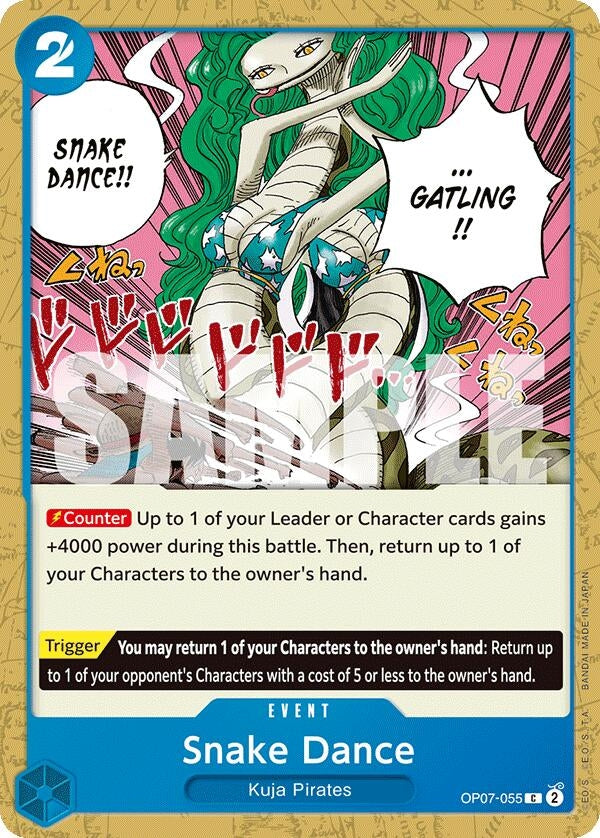 Image for Snake Dance (500 Years in the Future) (OP07-055) - One Piece Card Game