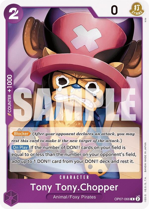 Image for Tony Tony.Chopper (066) (500 Years in the Future) (OP07-066) - One Piece Card Game
