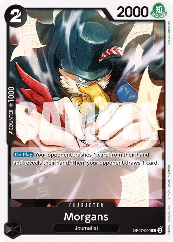 Image for Morgans (500 Years in the Future) (OP07-090) - One Piece Card Game