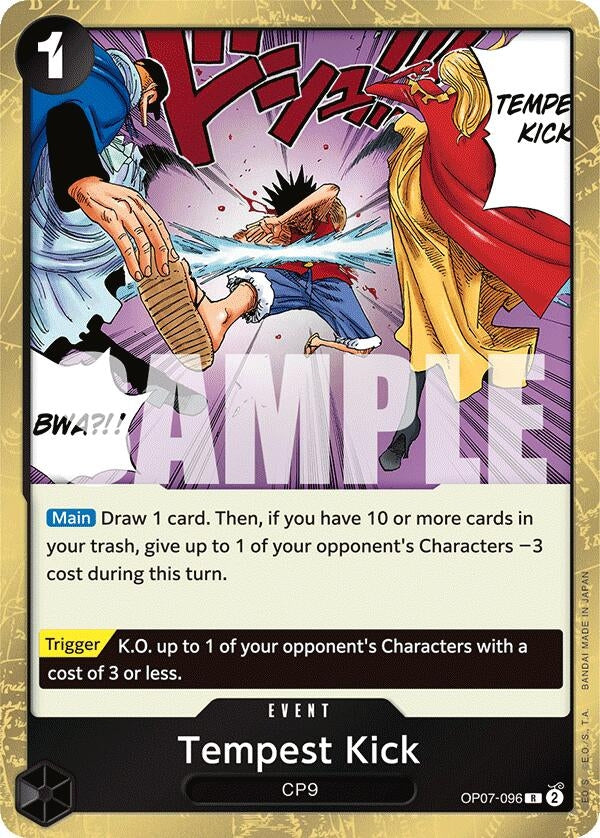 Image for Tempest Kick (500 Years in the Future) (OP07-096) - One Piece Card Game