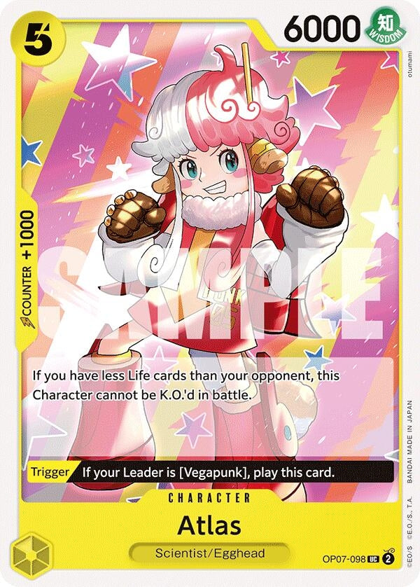Image for Atlas (500 Years in the Future) (OP07-098) - One Piece Card Game