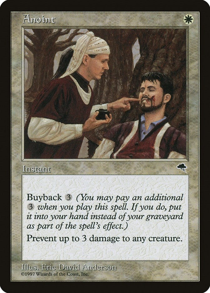 Image for Anoint (Tempest) (3) - Magic: The Gathering