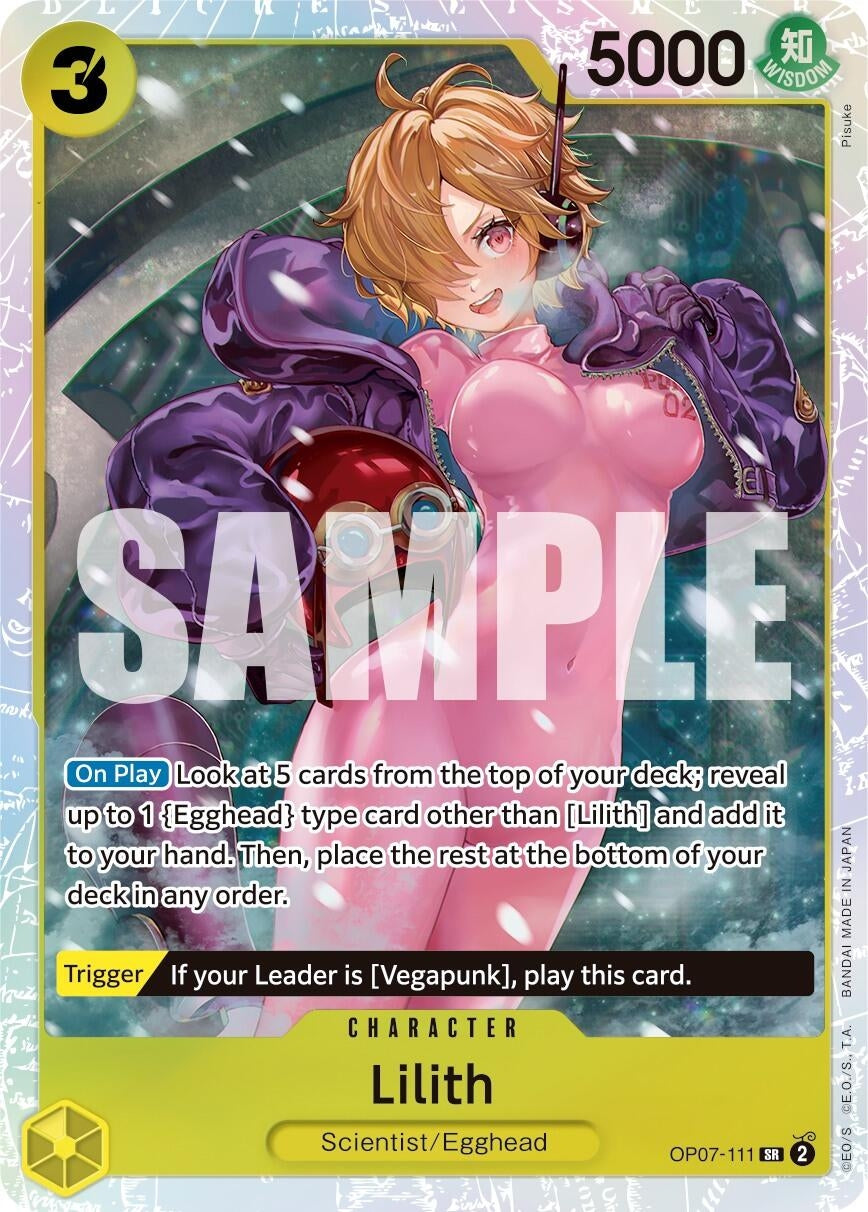Image for Lilith (500 Years in the Future) (OP07-111) - One Piece Card Game
