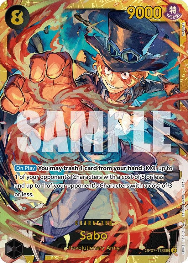Image for Sabo (500 Years in the Future) (OP07-118) - One Piece Card Game