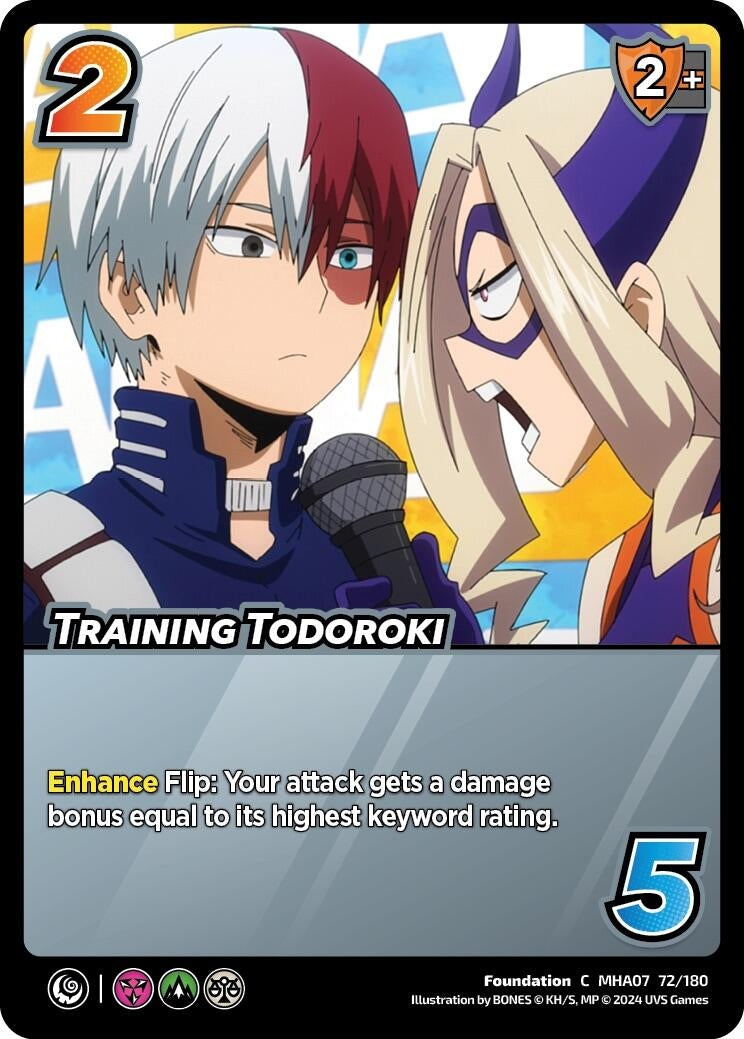 Image for Training Todoroki (UniVersus: My Hero Academia: Girl Power) (72/180) - UniVersus