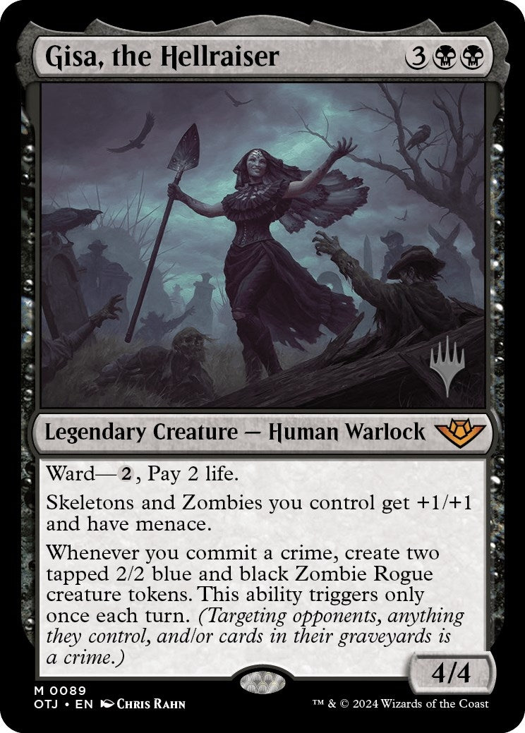 Image for Gisa, the Hellraiser (Promo Pack: Outlaws of Thunder Junction) (89) - Magic: The Gathering