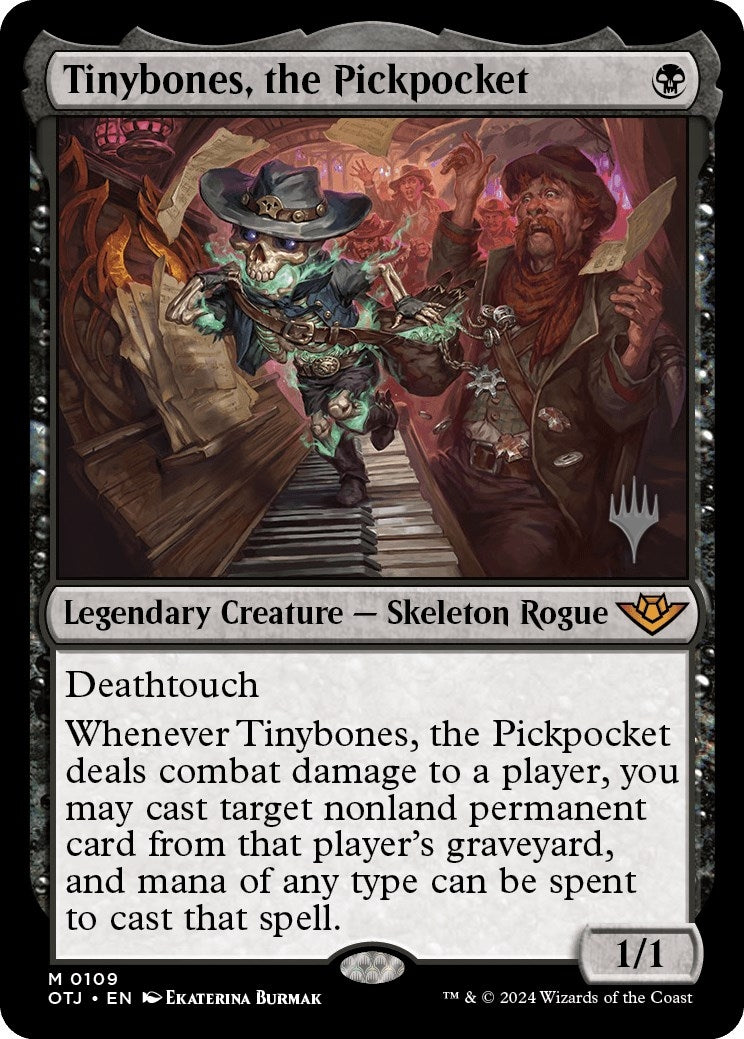 Image for Tinybones, the Pickpocket (Promo Pack: Outlaws of Thunder Junction) (109) - Magic: The Gathering