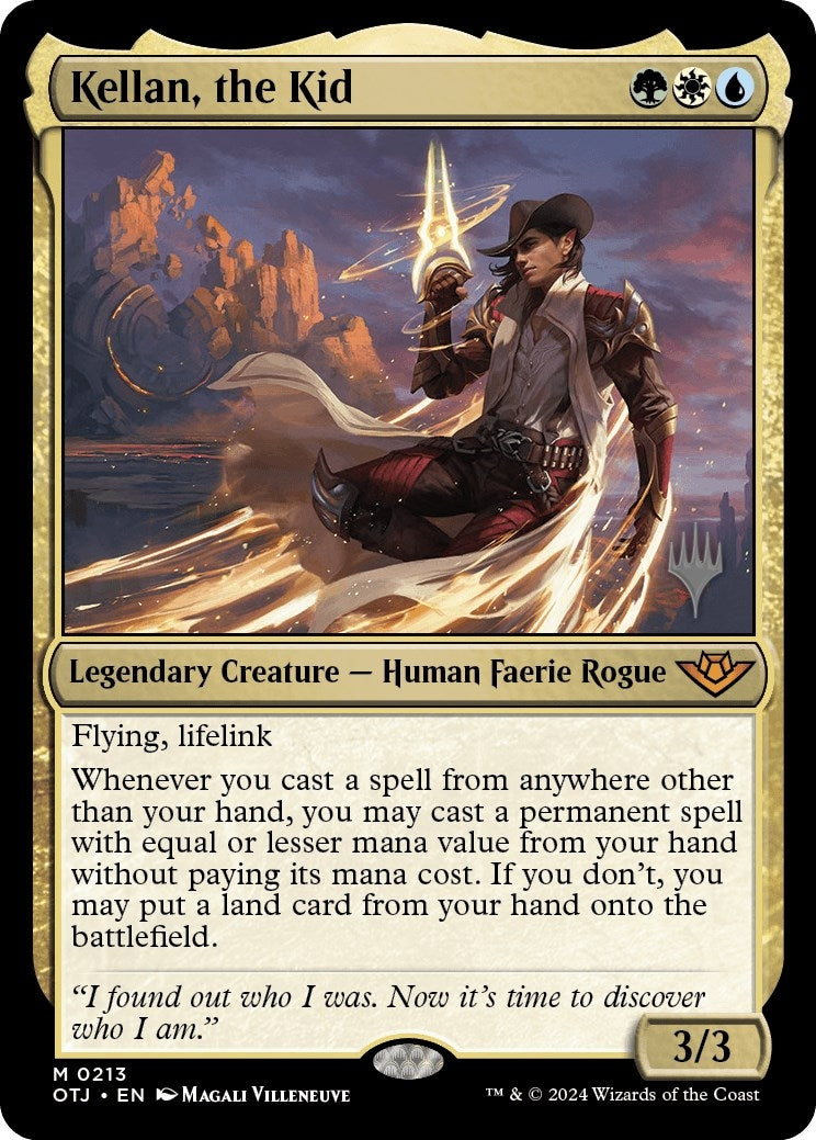 Image for Kellan, the Kid (Promo Pack: Outlaws of Thunder Junction) (213) - Magic: The Gathering