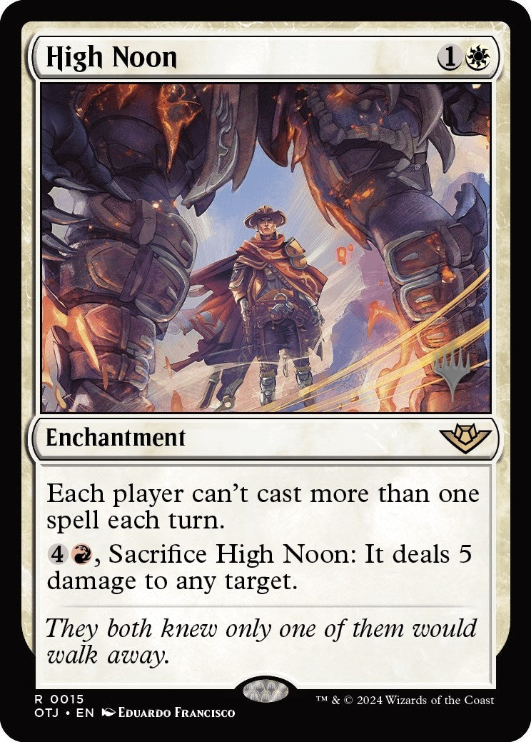 Image for High Noon (Promo Pack: Outlaws of Thunder Junction) (15) - Magic: The Gathering