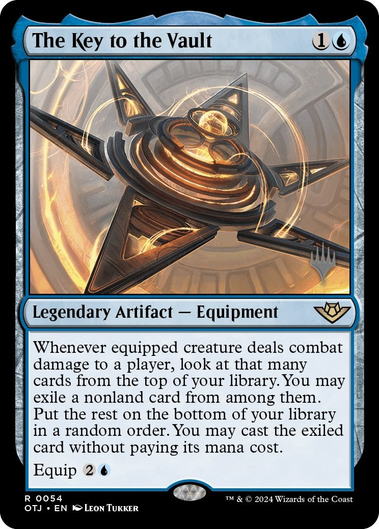 Image for The Key to the Vault (Promo Pack: Outlaws of Thunder Junction) (54) - Magic: The Gathering