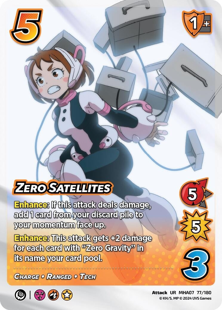 Image for Zero Satellites (UniVersus: My Hero Academia: Girl Power) (77/180) - UniVersus