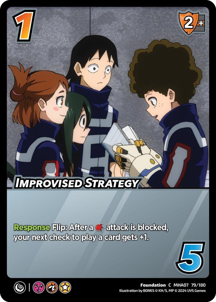 Image for Improvised Strategy (UniVersus: My Hero Academia: Girl Power) (79/180) - UniVersus