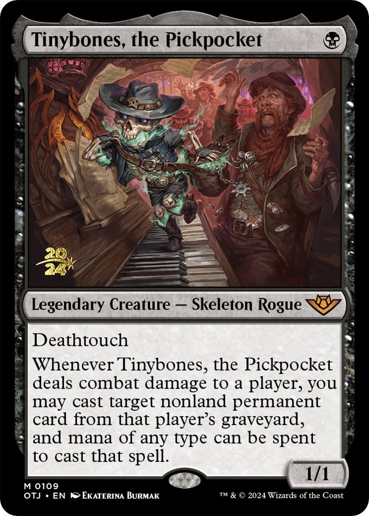 Image for Tinybones, the Pickpocket (Prerelease Cards) (109) - Magic: The Gathering