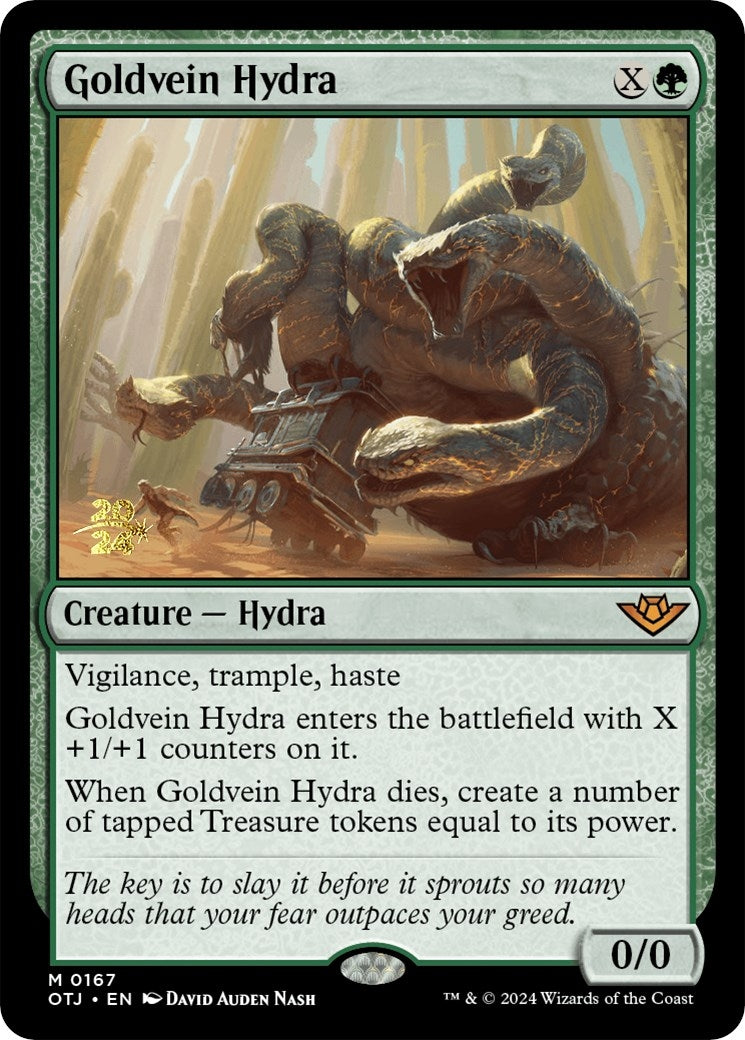 Image for Goldvein Hydra (Prerelease Cards) (167) - Magic: The Gathering