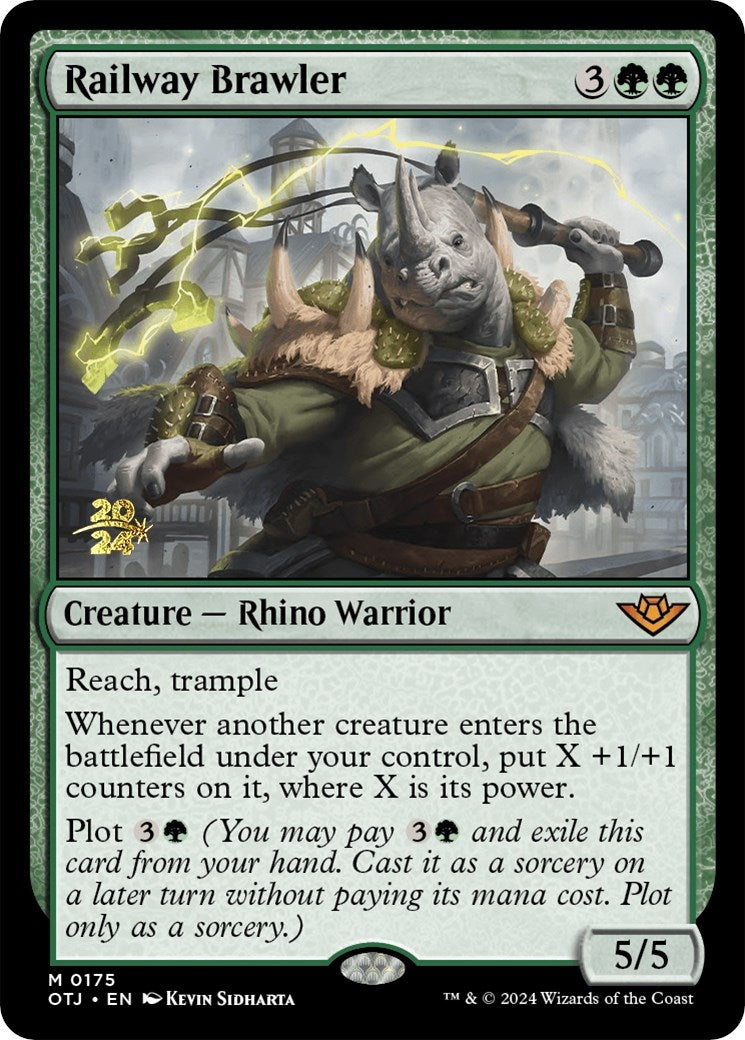 Image for Railway Brawler (Prerelease Cards) (175) - Magic: The Gathering