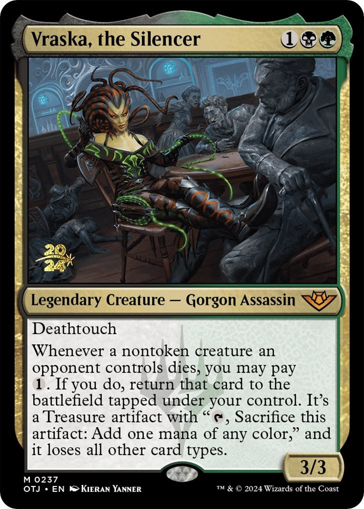 Image for Vraska, the Silencer (Prerelease Cards) (237) - Magic: The Gathering