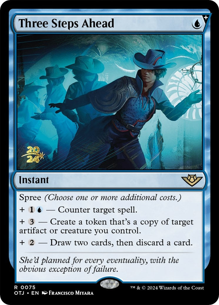 Image for Three Steps Ahead (Prerelease Cards) (75) - Magic: The Gathering