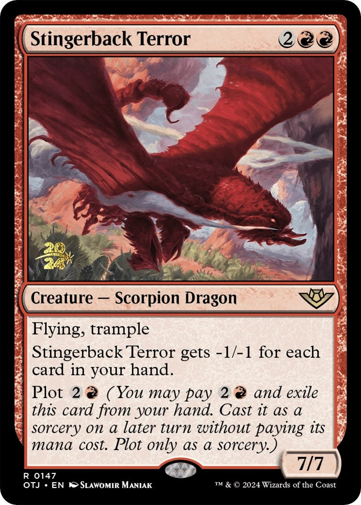 Image for Stingerback Terror (Prerelease Cards) (147) - Magic: The Gathering
