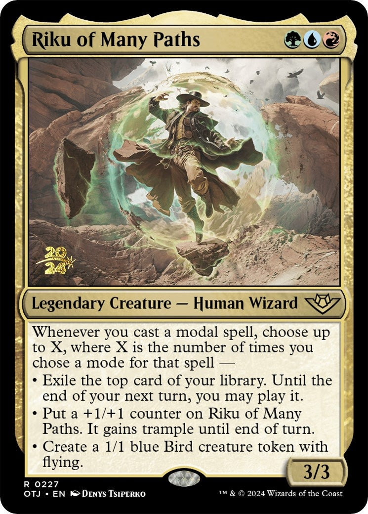 Image for Riku of Many Paths (Prerelease Cards) (227) - Magic: The Gathering