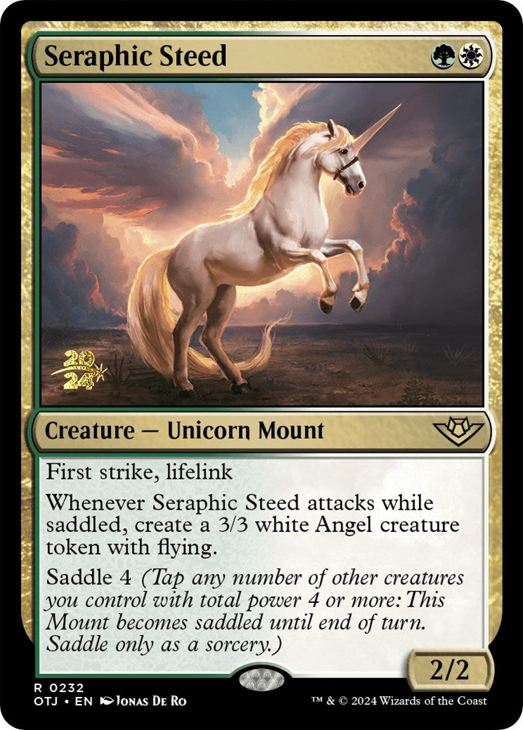 Image for Seraphic Steed (Prerelease Cards) (232) - Magic: The Gathering