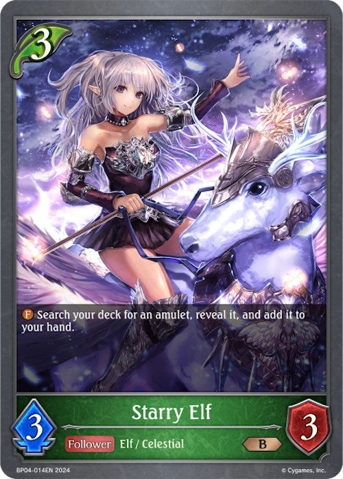 Image for Starry Elf (BP04: Cosmic Mythos) (BP04-014EN) - Shadowverse: Evolve