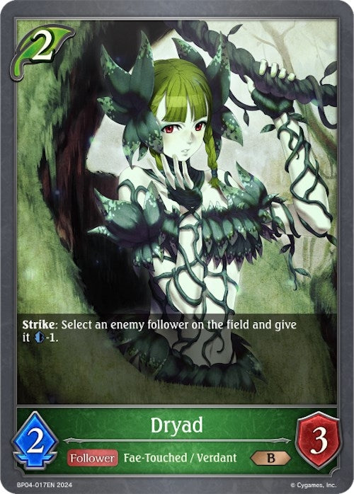 Image for Dryad (BP04: Cosmic Mythos) (BP04-017EN) - Shadowverse: Evolve