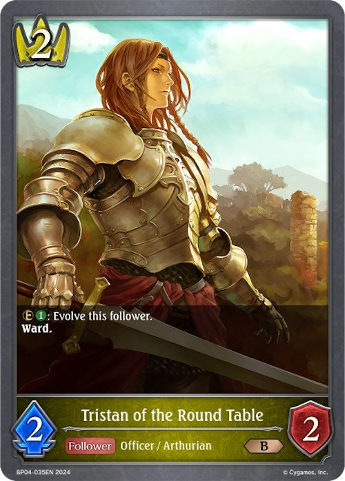 Image for Tristan of the Round Table (BP04: Cosmic Mythos) (BP04-035EN) - Shadowverse: Evolve