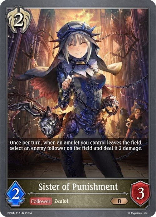 Image for Sister of Punishment (BP04: Cosmic Mythos) (BP04-111EN) - Shadowverse: Evolve